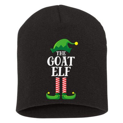 Goat Elf Matching Family Group Christmas Party Short Acrylic Beanie