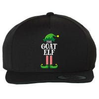 Goat Elf Matching Family Group Christmas Party Wool Snapback Cap
