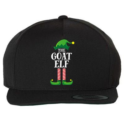 Goat Elf Matching Family Group Christmas Party Wool Snapback Cap