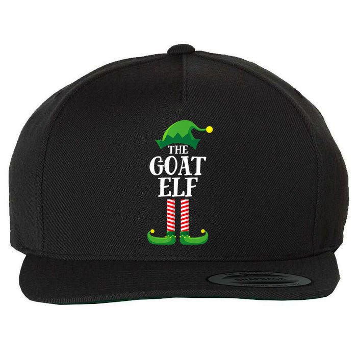 Goat Elf Matching Family Group Christmas Party Wool Snapback Cap