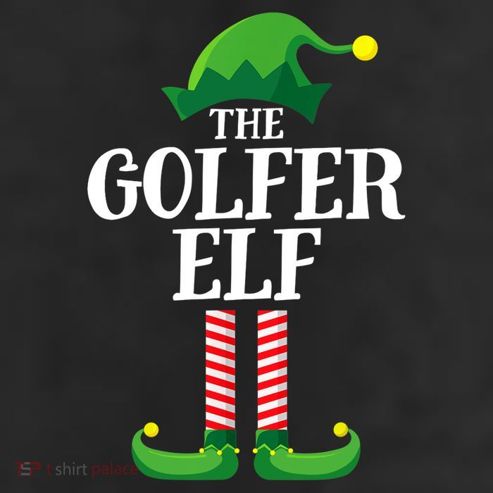 Golfer Elf Matching Family Group Christmas Party 11oz C Handle Ceramic Mug