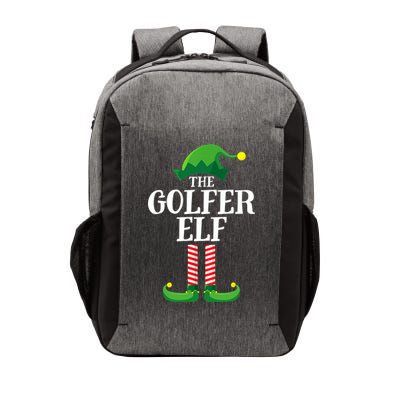 Golfer Elf Matching Family Group Christmas Party Vector Backpack
