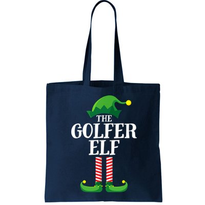 Golfer Elf Matching Family Group Christmas Party Bag