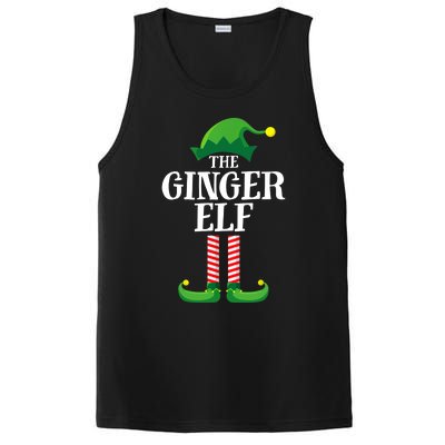 Ginger Elf Matching Family Group Christmas Party PosiCharge Competitor Tank