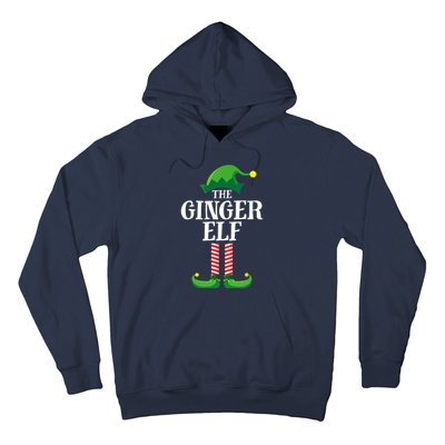 Ginger Elf Matching Family Group Christmas Party Hoodie