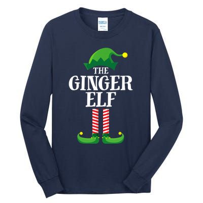 Ginger Elf Matching Family Group Christmas Party Tall Long Sleeve T-Shirt