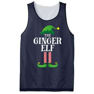 Ginger Elf Matching Family Group Christmas Party Mesh Reversible Basketball Jersey Tank