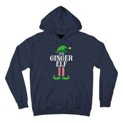 Ginger Elf Matching Family Group Christmas Party Tall Hoodie