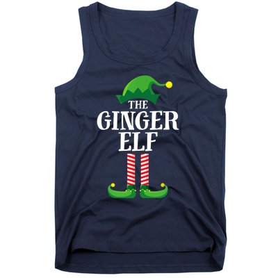 Ginger Elf Matching Family Group Christmas Party Tank Top