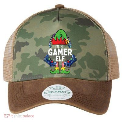 Gamer Elf Matching Family Christmas Legacy Tie Dye Trucker Hat