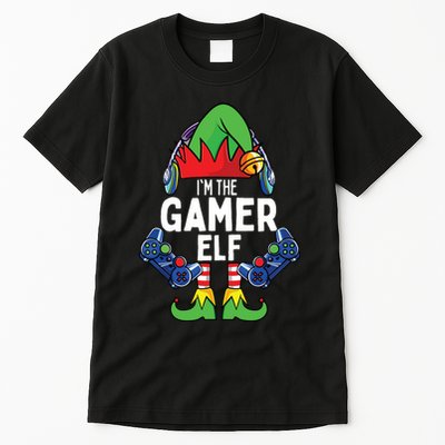 Gamer Elf Matching Family Christmas Tall T-Shirt