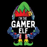 Gamer Elf Matching Family Christmas Impact Tech Backpack