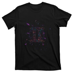 Gemeni Floral Zodiac T-Shirt