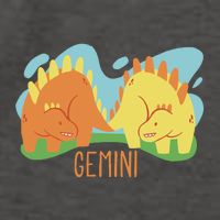 Gemini Dinosaur Vector Backpack
