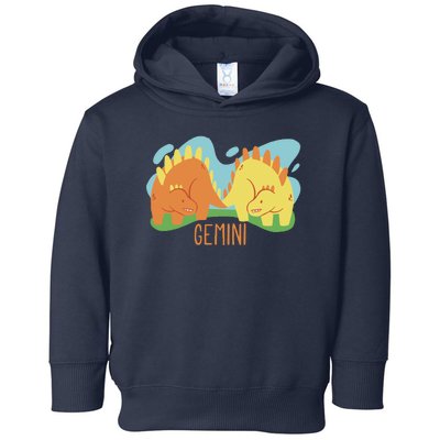 Gemini Dinosaur Toddler Hoodie