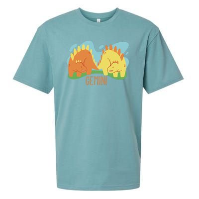 Gemini Dinosaur Sueded Cloud Jersey T-Shirt