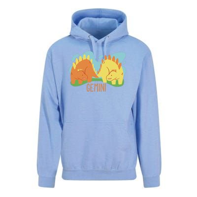 Gemini Dinosaur Unisex Surf Hoodie