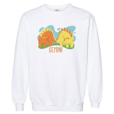 Gemini Dinosaur Garment-Dyed Sweatshirt