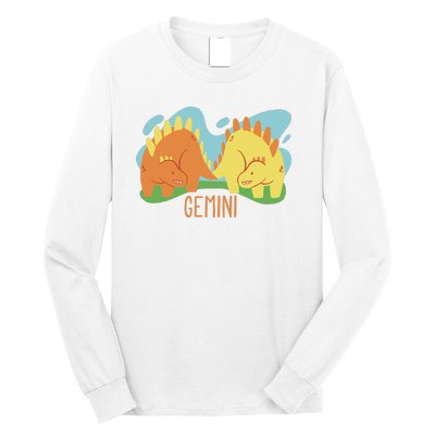 Gemini Dinosaur Long Sleeve Shirt