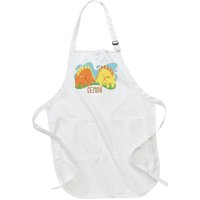 Gemini Dinosaur Full-Length Apron With Pockets