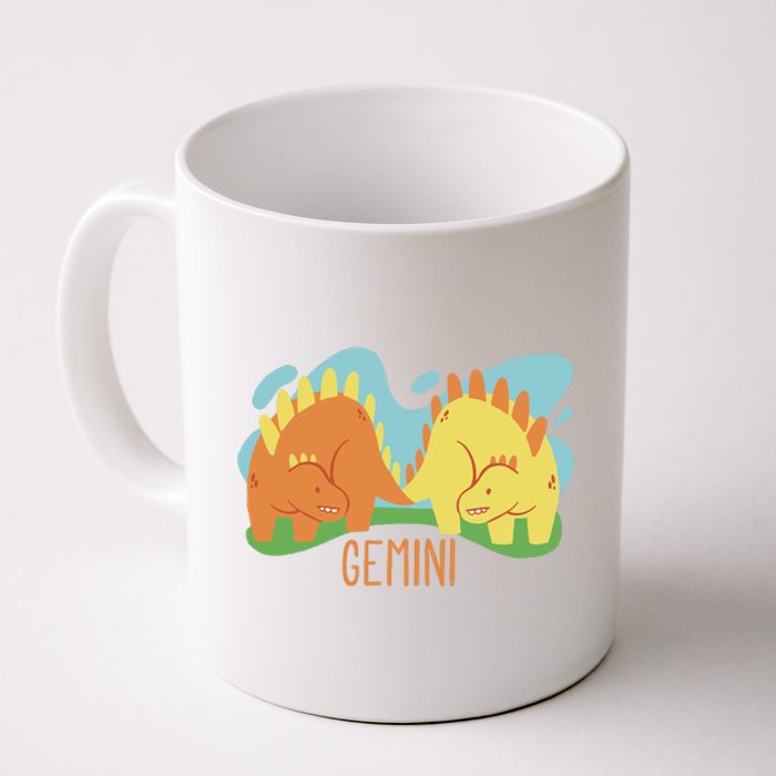 Gemini Dinosaur Coffee Mug