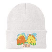 Gemini Dinosaur Knit Cap Winter Beanie