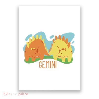 Gemini Dinosaur Poster