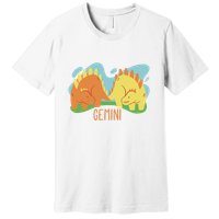 Gemini Dinosaur Premium T-Shirt