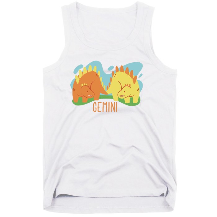 Gemini Dinosaur Tank Top