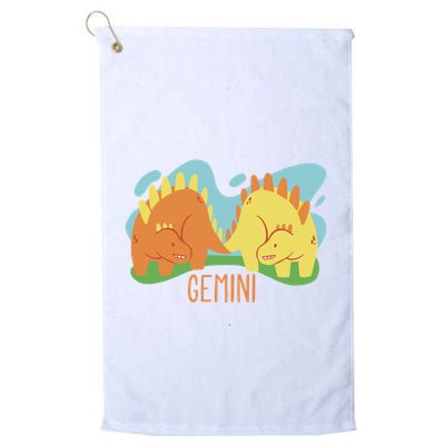 Gemini Dinosaur Golf Towel