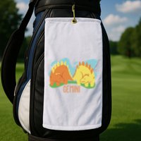 Gemini Dinosaur Golf Towel