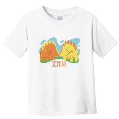 Gemini Dinosaur Toddler T-Shirt