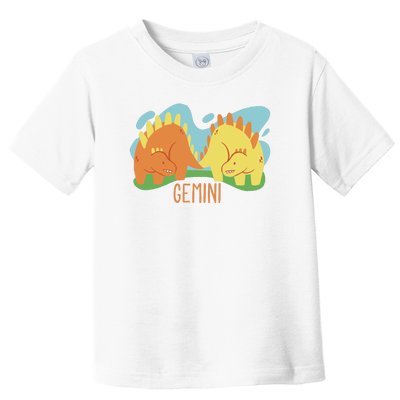 Gemini Dinosaur Toddler T-Shirt