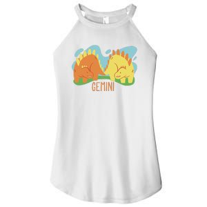 Gemini Dinosaur Women's Perfect Tri Rocker Tank