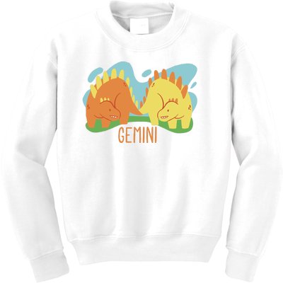 Gemini Dinosaur Kids Sweatshirt