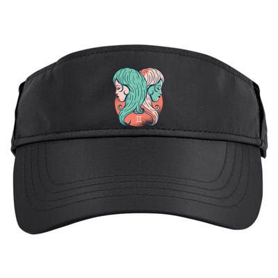 Gemini Zodiac Girl Adult Drive Performance Visor
