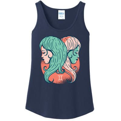 Gemini Zodiac Girl Ladies Essential Tank