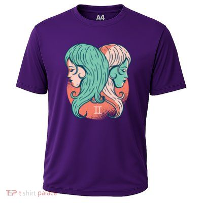 Gemini Zodiac Girl Performance Shirt