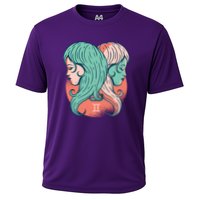 Gemini Zodiac Girl Cooling Performance Crew T-Shirt