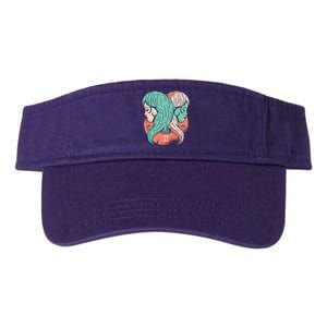 Gemini Zodiac Girl Valucap Bio-Washed Visor