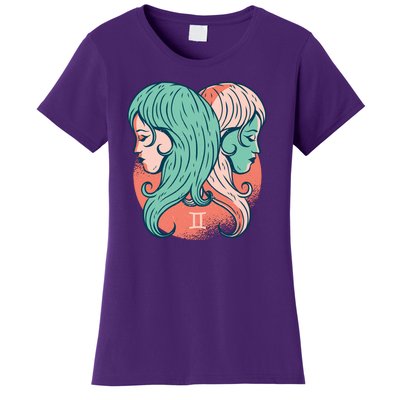 Gemini Zodiac Girl Women's T-Shirt