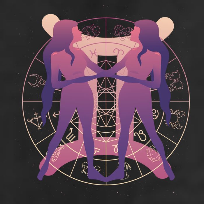 Gemini Zodiac Symbol 25L Jumbo Tote