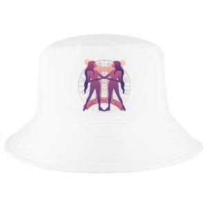 Gemini Zodiac Symbol Cool Comfort Performance Bucket Hat