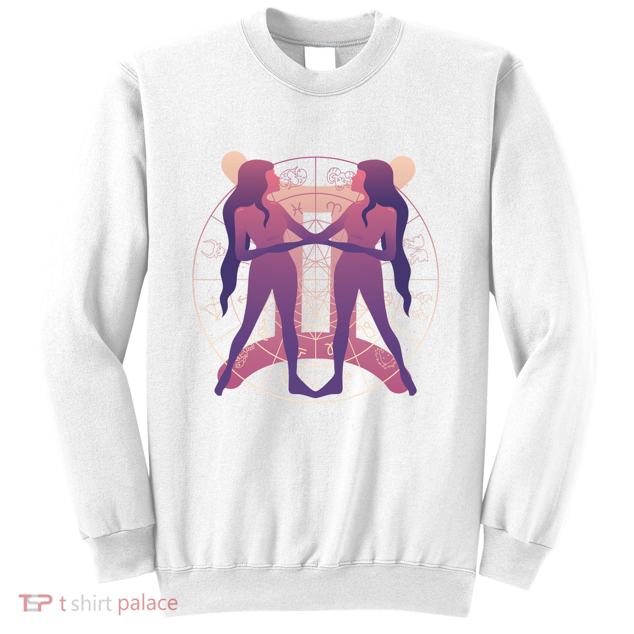 Gemini Zodiac Symbol Sweatshirt