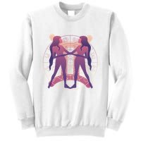Gemini Zodiac Symbol Sweatshirt