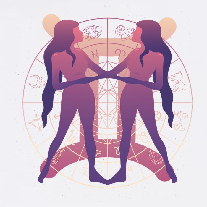 Gemini Zodiac Symbol Sweatshirt