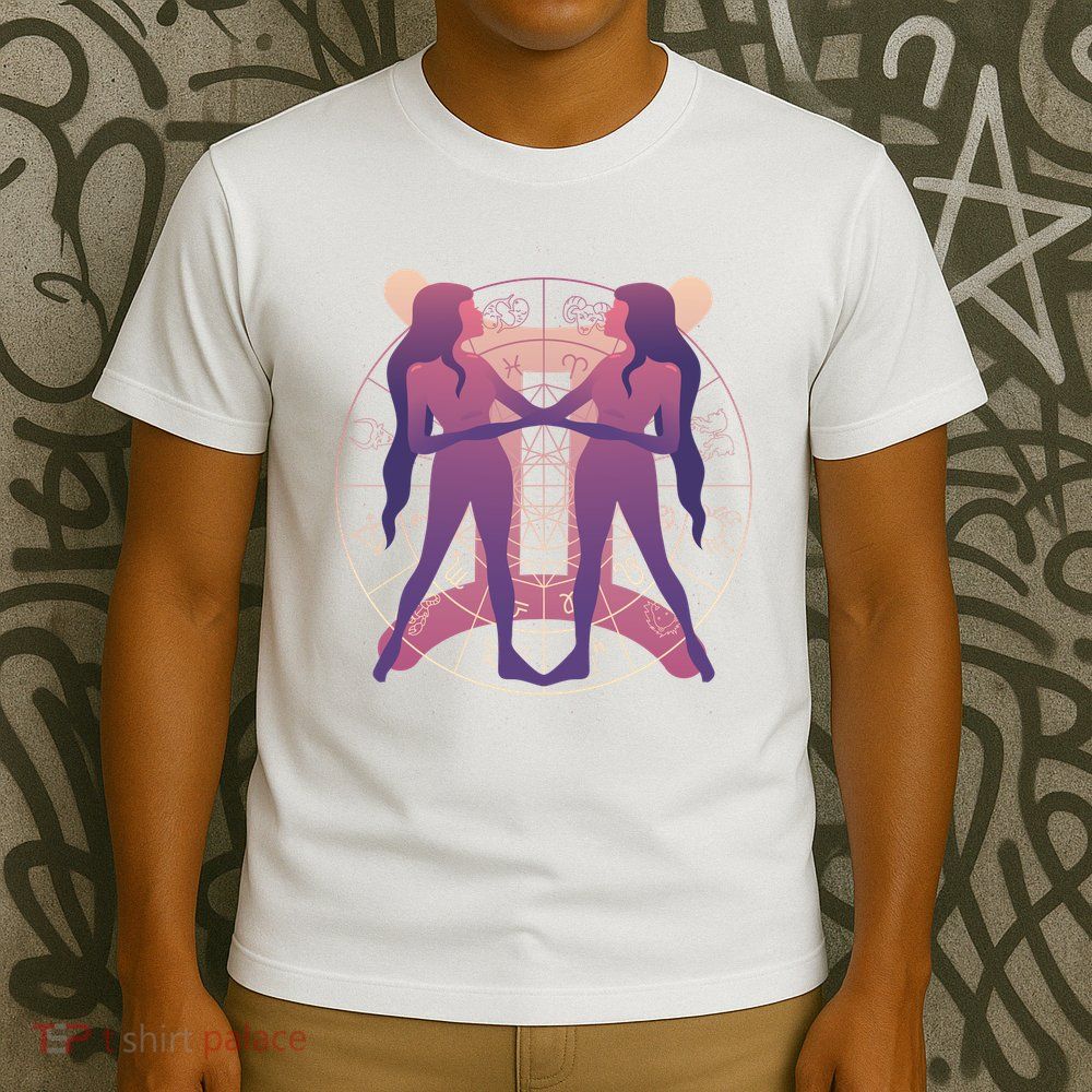 Gemini Zodiac Symbol T-Shirt