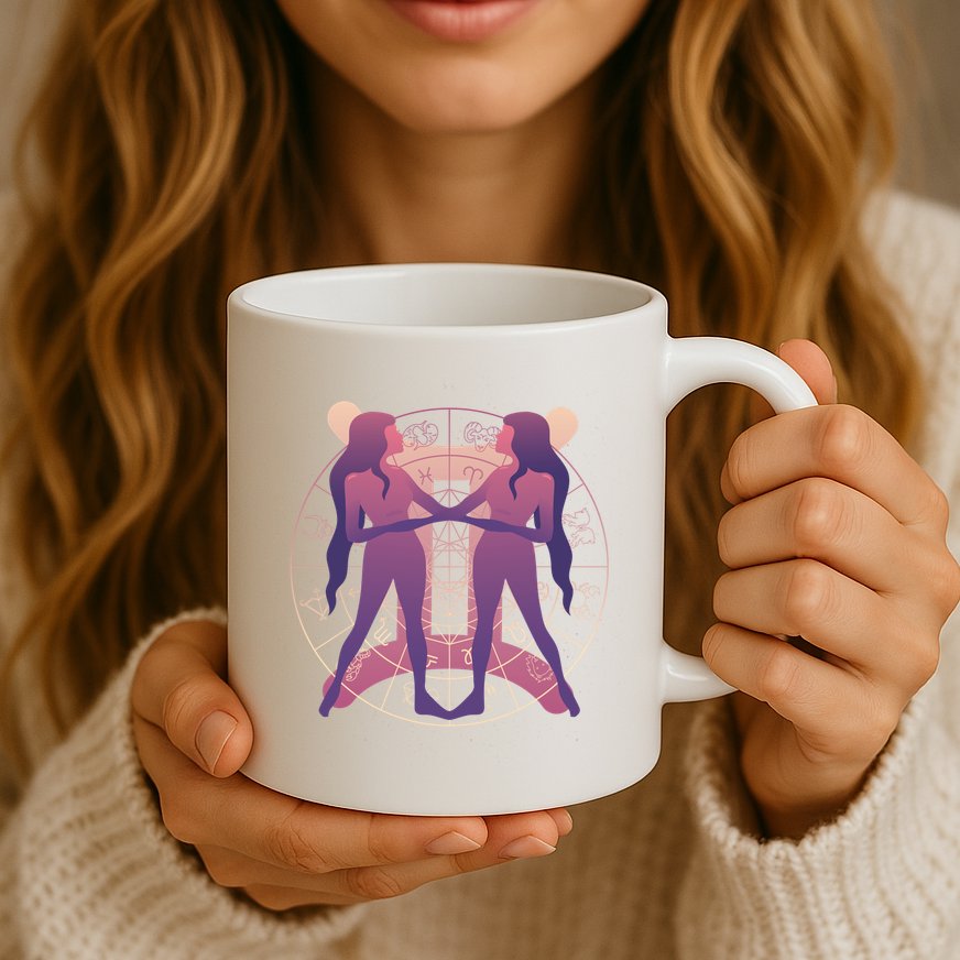 Gemini Zodiac Symbol Mug