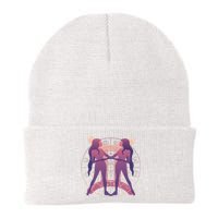 Gemini Zodiac Symbol Knit Cap Winter Beanie