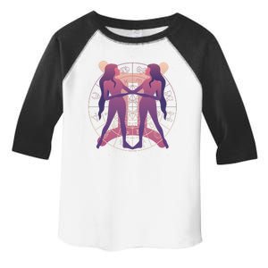 Gemini Zodiac Symbol Toddler Fine Jersey T-Shirt